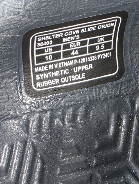 Danner Shelter Cove Mens Athletic Outdoor Comfort Slides Size 10 Orion Blue Gray main image 4